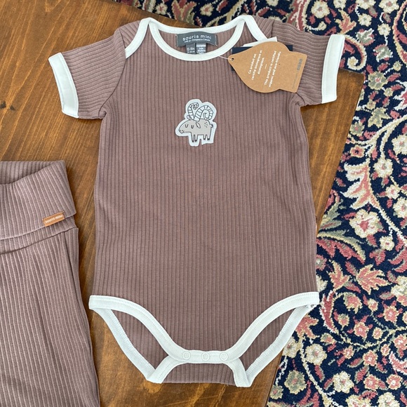 Souris mini organic cotton 2 piece set - Picture 4 of 14